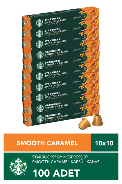 Starbucks by Nespresso Caramel Kapsül Kahve 5 X 10 adet - Fiyatı