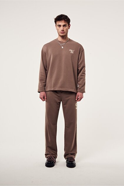 Stripe Detail Comfort Sweatshirt