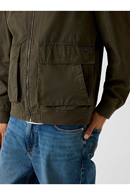 Guess Outdoor Vintage Erkek Haki Ceket M6RL0NWK540-G8L1 - Fiyatı