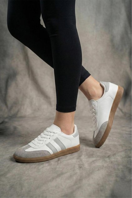 Sany Retro Lightweight Comfortable Sole Lace-Up Women's Sneaker