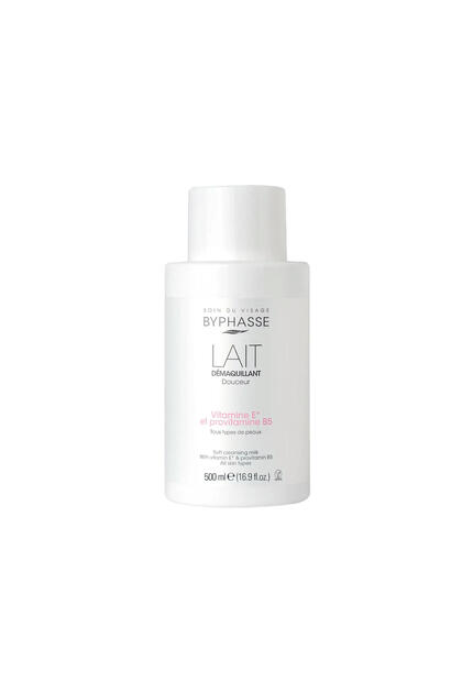 Lapte demachiant delicat pentru toate tipurile de ten, 500ml