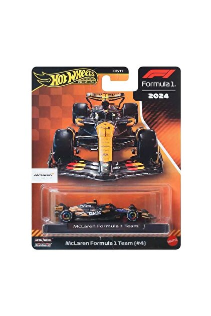 HOT WHEELS F1 Araç Koleksiyonu Premium Formula 1 2024 - 3'lü Set +