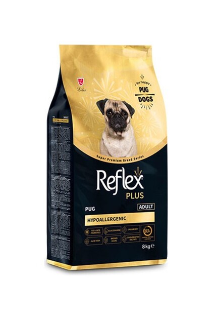 Plus Hypoallergenic Pug Yetişkin Köpek Maması 8 kg