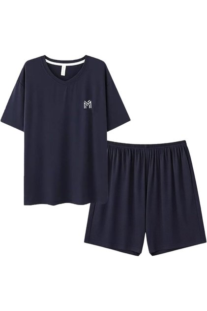 Mens Loungewear Sets Pajamas Set Soft Sleepwear Family Night Wear