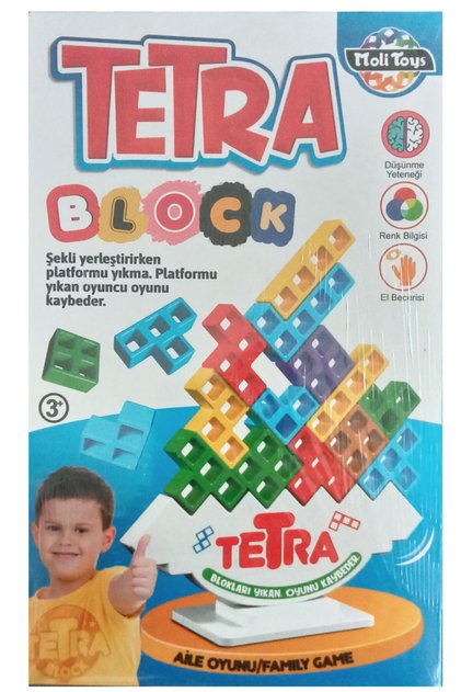 Tetra Block Balance Game Family Box Game