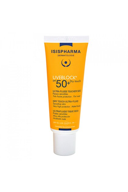 Fluid protector cu efect matifiant cu protectie solara SPF 50+ UVEBLOCK, 40 ml, Isis Pharma