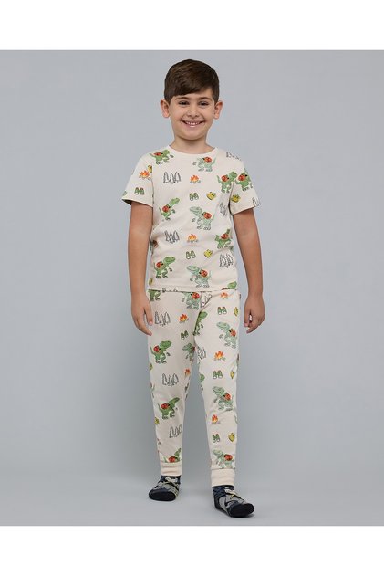Boy's Multi Printed Clothing Set