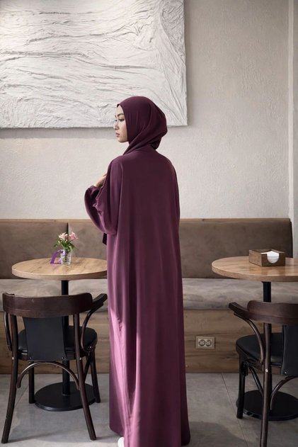Mahya Dress Prayer Umrah Hajj Dress + Shawl Set