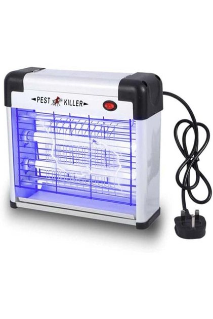 Electric Pest Killer Lamp 12W Mosquito Fly Insect Zapper With UV Light Silent Operation