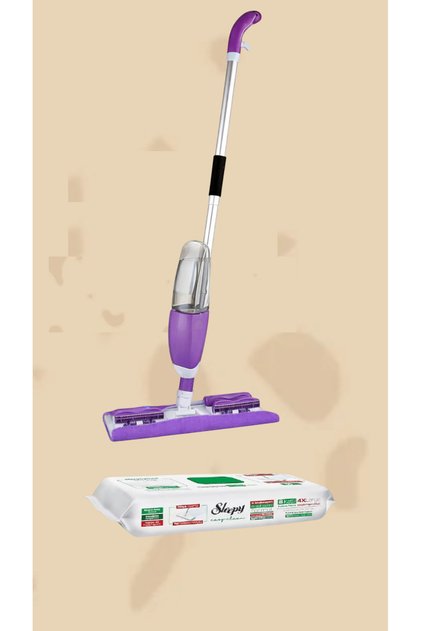 Mop Uyumlu Sprey Mop ve Sleepy Yer Temizleme Havlusu(SPREY2026/1)
