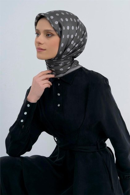 Pure Silk Twill Scarf 9544D 52