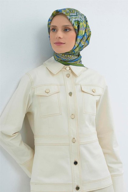 Pure Silk Twill Scarf 9542D 53