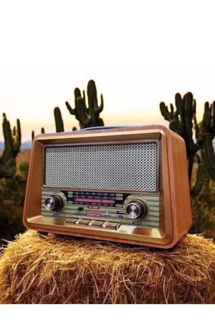 RT-680 Nostajik Tasarımlı Modern Özellikli Bluetooth Radyo | USB-SD-FM Destekli