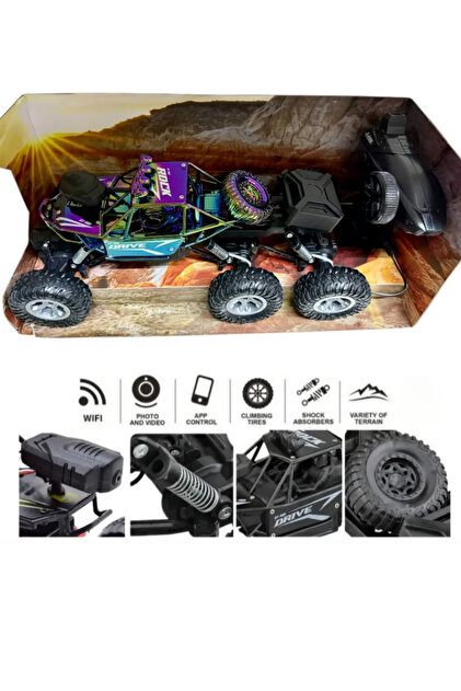 shop TOYCRAFT Kameralı 1:12 Telefon Kontrollü Off Road Araba