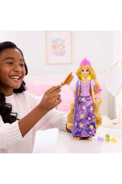 DİSNEY Disney Prenses Saçları Sihirli Rapunzel JHL46 - Fiyatı