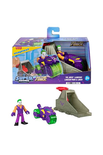 Imaginext DC Super Friends Aksiyon Figürü ve Fırlatma Seti JJY34