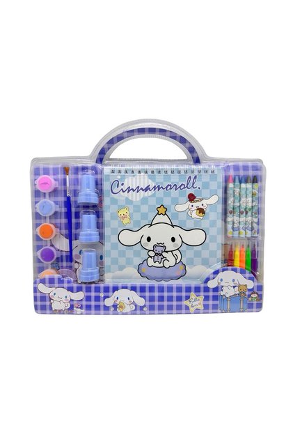 Set de artă Cinnamoroll: Kit de pictură și ștanțare pentru copii