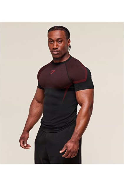 ウォーキング・ランニングウェア  Onyx 5.0 Seamless Tight GYM GYMSHARK Onyx 5.0 Seamless T-Shirt - Fiyatı, Yorumları