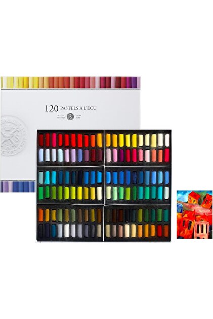 Sennelier Yumuşak Toz Pastel Seti Yarım Boy 120 Karışık Renk Paris