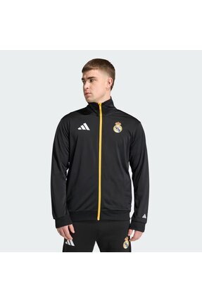 adidas Workout Essentials Allset 3 Stripes Erkek Siyah Dik Yaka