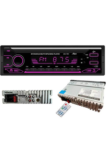 Player MP3 auto TF/USB/BT cu port de încărcare USB AN-5507