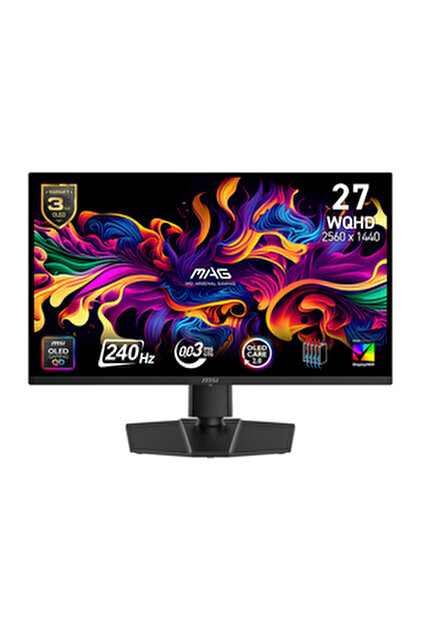 MSI MAG 272UP QD-OLED X24 26.5 240Hz 0.03Ms Adaptive Sync UHD Flat