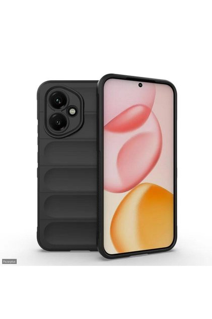 Honor 400 Case Black Flexible Silicone Camera Protected Honor 400 Premium Case