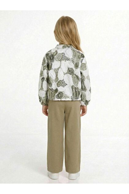 kumukukuお洋服セット③ Nk Kids Kız Çocuk 3lü Alt Üst Kombin Takmı 4-8 Yaş SET0512
