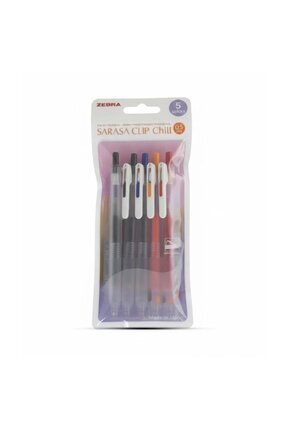 Zebra Sarasa Clip 10'lu Decoshine Color Jel Kalem Seti Jj15-10c-sh