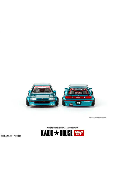 【チェイス】街道ハウス ホンダ シビック EF 街道ワークス V1 mini gt CHASE Kaido House x Mini GT Honda Civic (EF) Kaido Works
