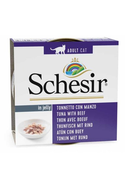 Jelly Tuna With Beef Adult Cat Food 140gm