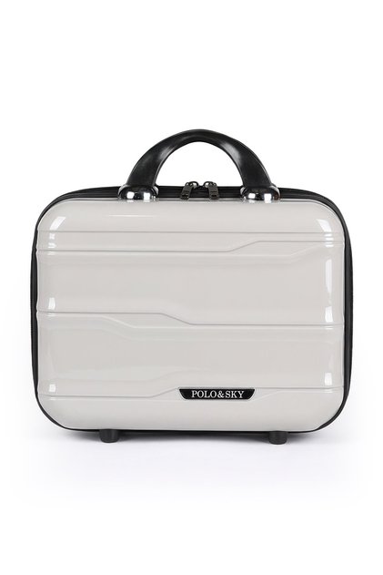 Azra Model Stone Color Color Pp Polypropylene Unbreakable Makeup Bag Hand Luggage