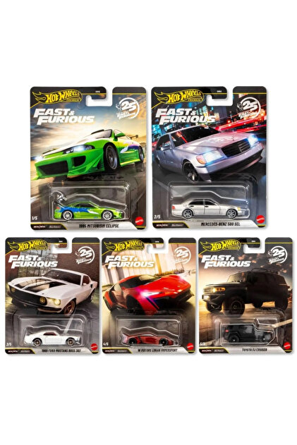 Hotwhells Premium Fast & Furious 25. Years - HNW46-979N - Fiyatı