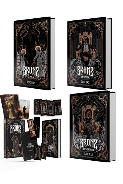 Guardian Kitap Bronz 1, 2, 3, 4 Ciltli 4. Kitap Kutulu Özge Naz