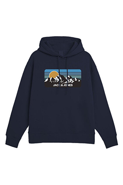 Jack & Jones Jack&Jones Erkek Sweatshirt 12264635 NAVY BLAZER