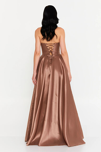 women's midi formal dresses MACloth Women Midi Cocktail Formal Gown Half Sleeve Lace Mother of Bride Dress Burgundy / Above Knee / US6 main image 0