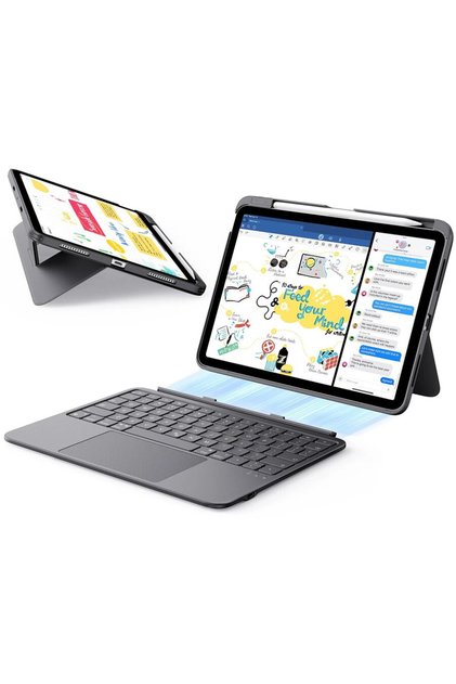 Husa pentru iPad Air 4 (2020) / Air 5 (2022) / Air 11 (2024) / Air 11 (2025) - Flex Keyboard Cas