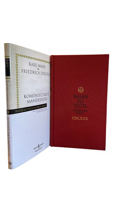 Komünist Parti Manifestosu (Komünist Manifesto) İş Bankası 1. baskı Sınırlı Basım Ciltli