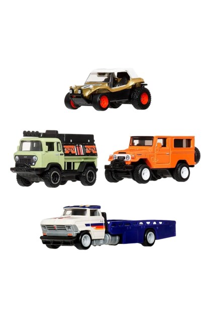 HOT WHEELS Premium Collector Set Off-Road Collection JHW42