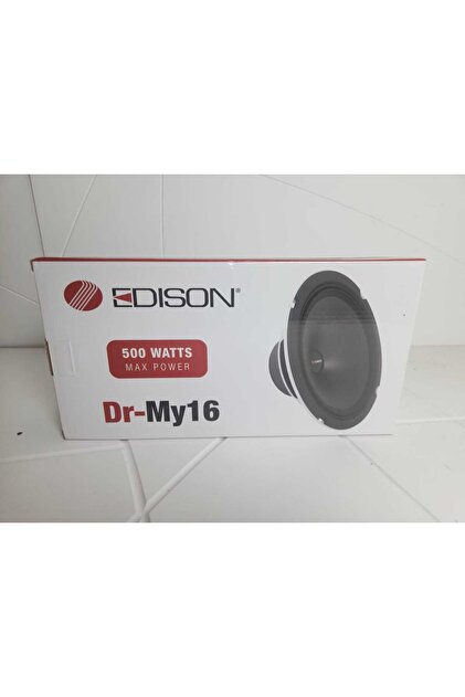 Edison PROFESYONEL 16 CM 500 WATTS OTO HOPARLÖR 1 TAKIM 2 ADET