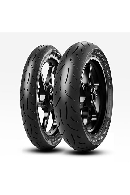 Metzeler honda Dio uyumlu sportec street2 90/90-14 46S TL / 80/90