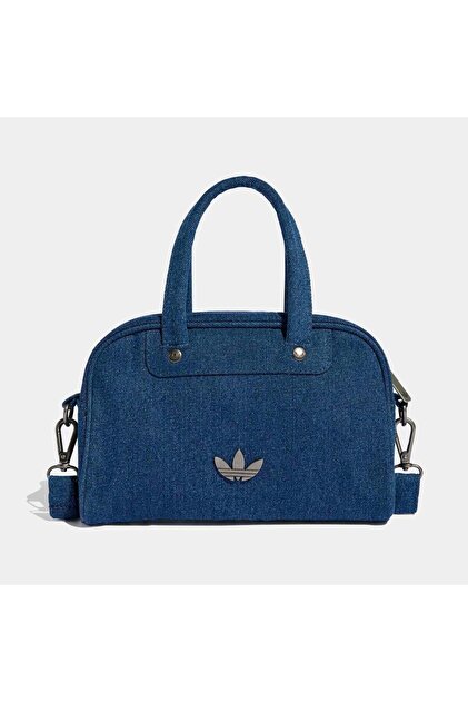 adidas Adicolor Kadın Lacivert Jean Mini Omuz Çantası (KD7897