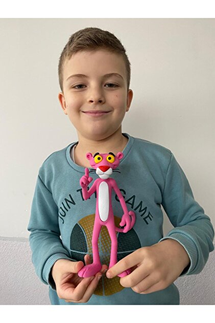 Pembe Panter 20 cm Sevimli Oyuncak
