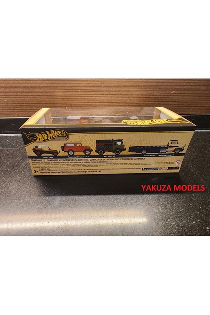 HOT WHEELS PREMİUM 4 LÜ SET OFF ROAD Collection TOYOTA LAND