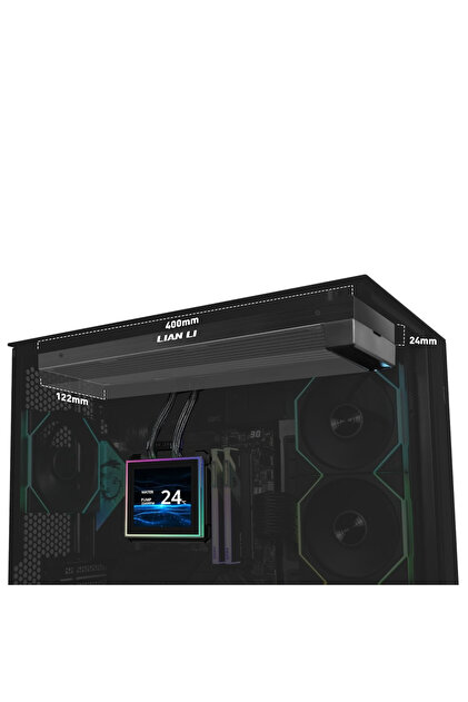 Lian Li HydroShift II LCD-S 360N FANSIZ Siyah Sıvı Soğutucu (G89