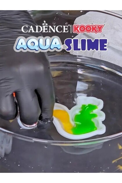 Cadence Boya Kooky Aqua Slime Çiftlik Hayvanları Seti Kendin Yap