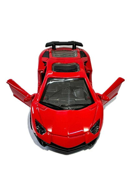 craftivio Lamborghini Aventador Oyuncak Metal Çek Bırak Spor Araba