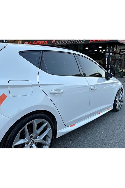 SEAT LEON 3/3,5 LS9R NEVADA BEYAZ BOYALI MARŞPİYEL YAN ETEK