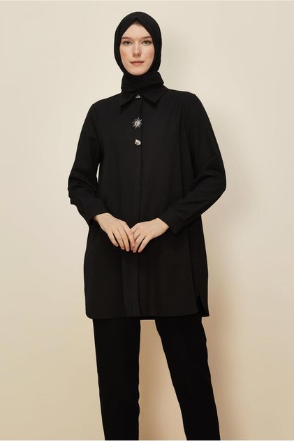 Shirt Collar Tunic 46211