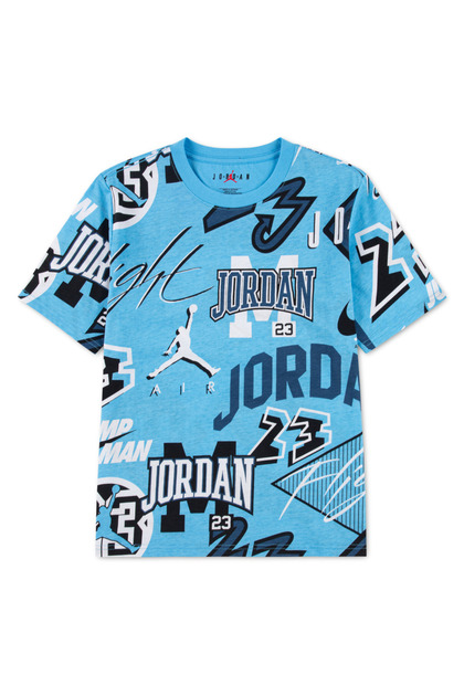Nike JORDAN MJ DYNASTY AOP ERKEK ÇOCUK TİŞÖRT 95F541 95F541-B9F